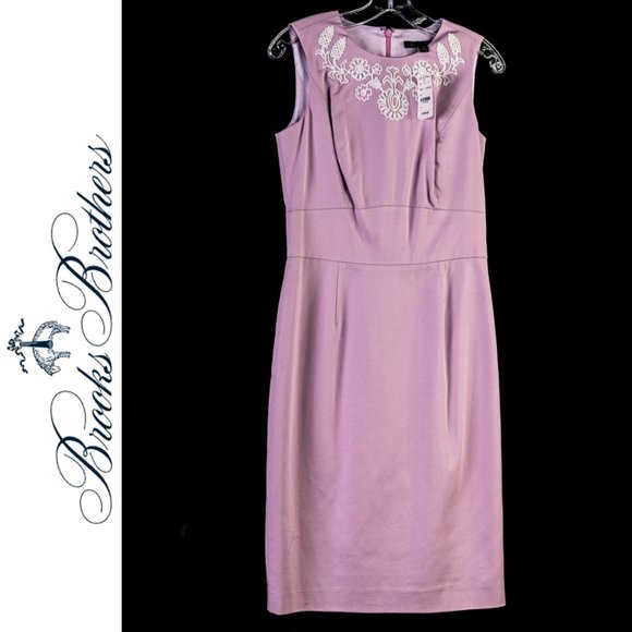 Brooks Brothers Dresses & Skirts - Brooks Brothers Sheath Dress Size 4 NWT